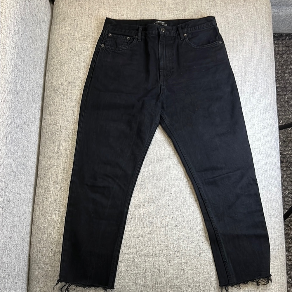 Zara straight Black Jeans